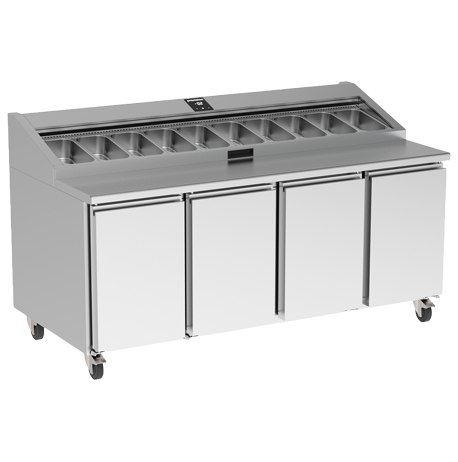 Sandwich & pizza prep station